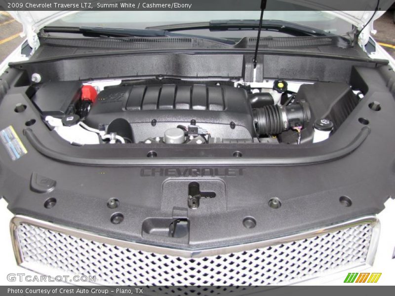 Summit White / Cashmere/Ebony 2009 Chevrolet Traverse LTZ