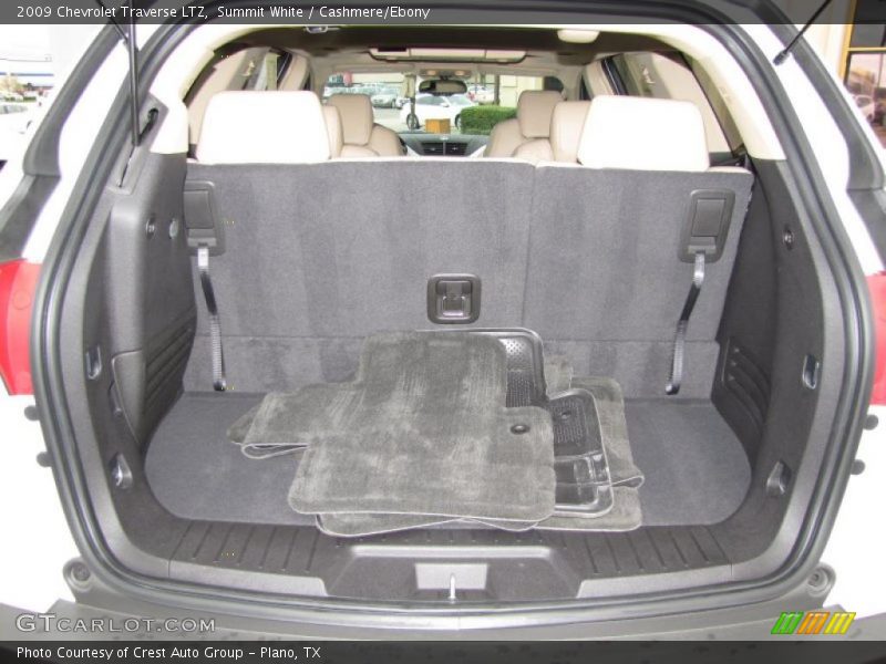 Summit White / Cashmere/Ebony 2009 Chevrolet Traverse LTZ