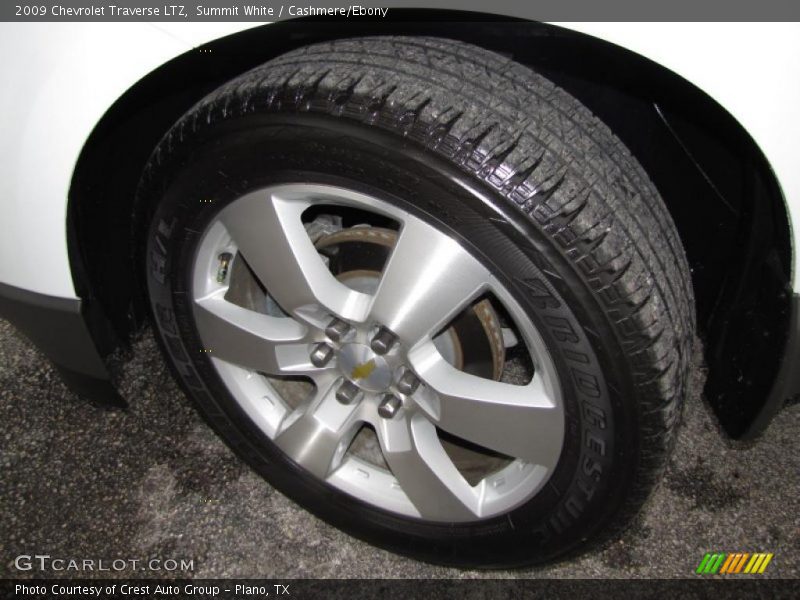 Summit White / Cashmere/Ebony 2009 Chevrolet Traverse LTZ
