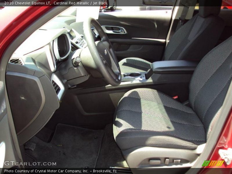 Cardinal Red Metallic / Jet Black 2010 Chevrolet Equinox LT