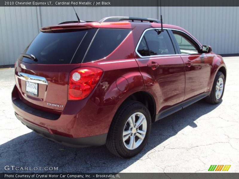 Cardinal Red Metallic / Jet Black 2010 Chevrolet Equinox LT