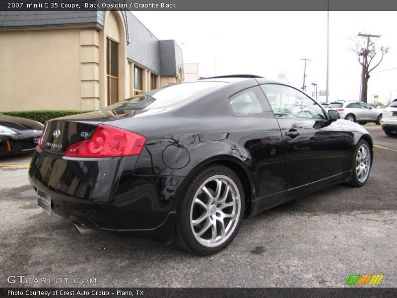 Black Obsidian / Graphite Black 2007 Infiniti G 35 Coupe