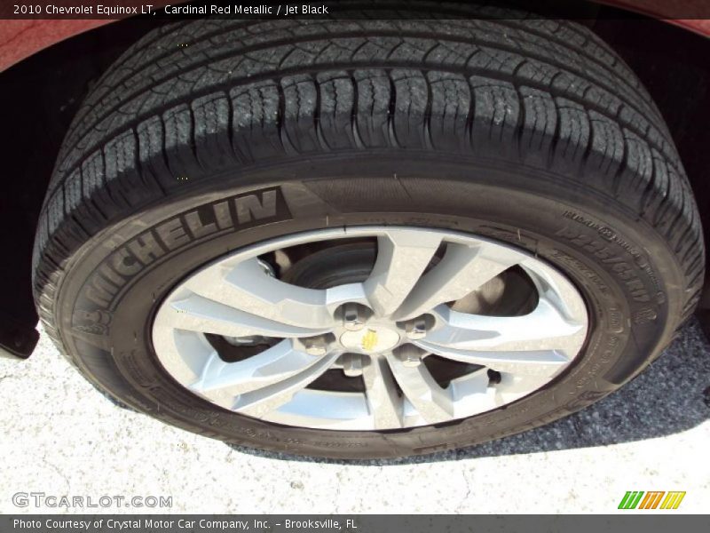 Cardinal Red Metallic / Jet Black 2010 Chevrolet Equinox LT