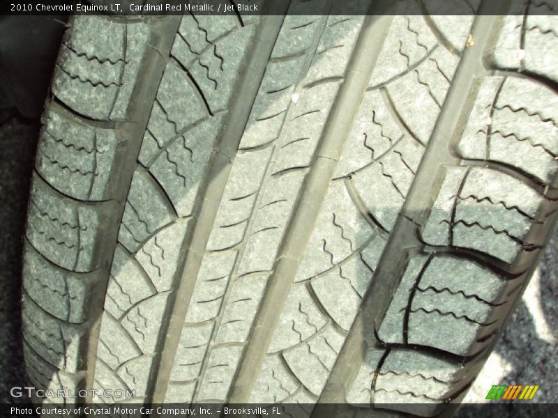 Cardinal Red Metallic / Jet Black 2010 Chevrolet Equinox LT