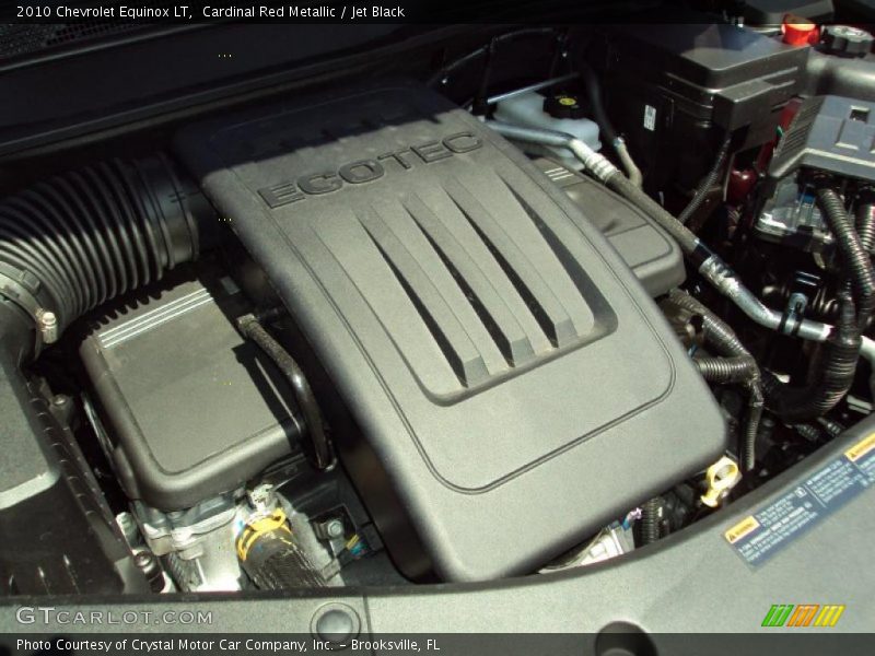 Cardinal Red Metallic / Jet Black 2010 Chevrolet Equinox LT