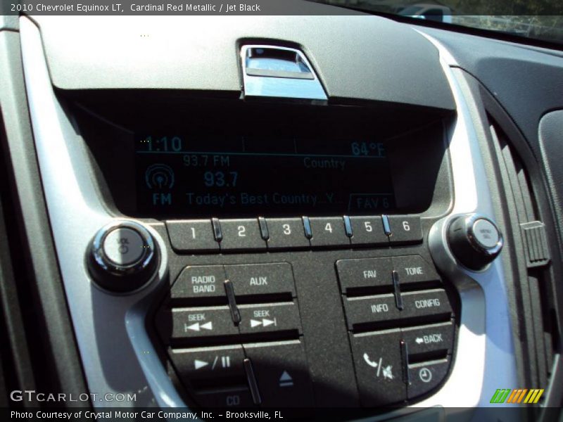 Cardinal Red Metallic / Jet Black 2010 Chevrolet Equinox LT