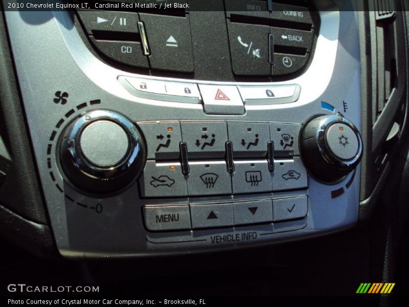 Cardinal Red Metallic / Jet Black 2010 Chevrolet Equinox LT