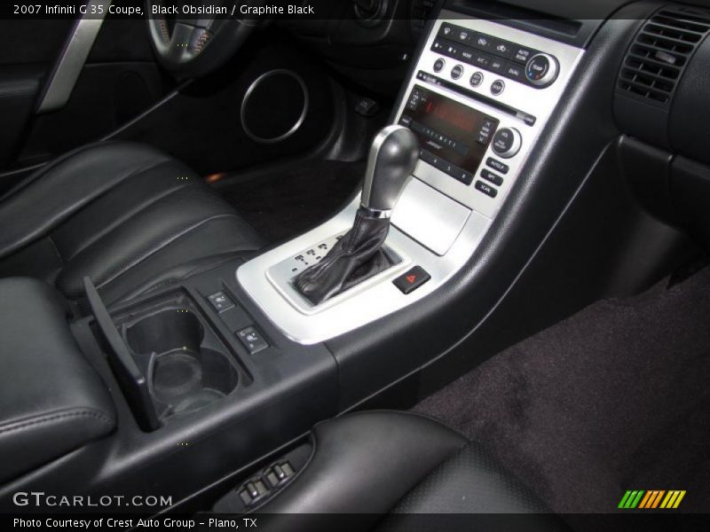 Black Obsidian / Graphite Black 2007 Infiniti G 35 Coupe