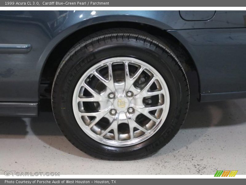 Cardiff Blue-Green Pearl / Parchment 1999 Acura CL 3.0