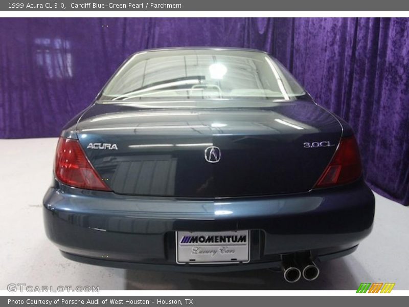 Cardiff Blue-Green Pearl / Parchment 1999 Acura CL 3.0