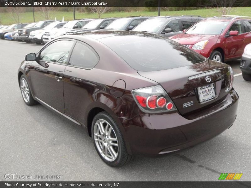 Black Cherry Pearl / Dark Charcoal Gray 2008 Scion tC