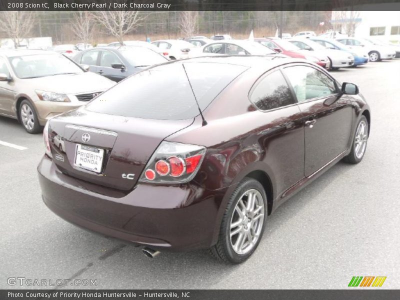 Black Cherry Pearl / Dark Charcoal Gray 2008 Scion tC