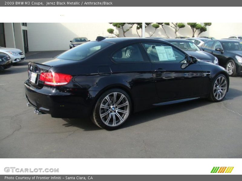 Jerez Black Metallic / Anthracite/Black 2009 BMW M3 Coupe