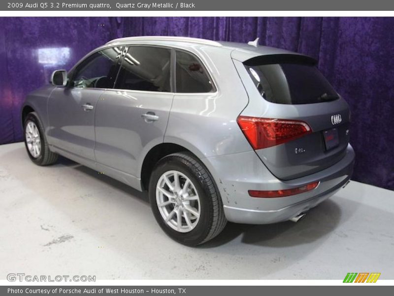 Quartz Gray Metallic / Black 2009 Audi Q5 3.2 Premium quattro