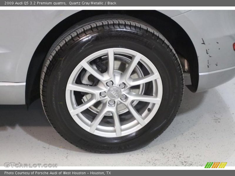 Quartz Gray Metallic / Black 2009 Audi Q5 3.2 Premium quattro