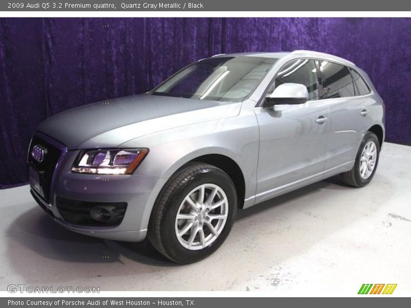 Quartz Gray Metallic / Black 2009 Audi Q5 3.2 Premium quattro