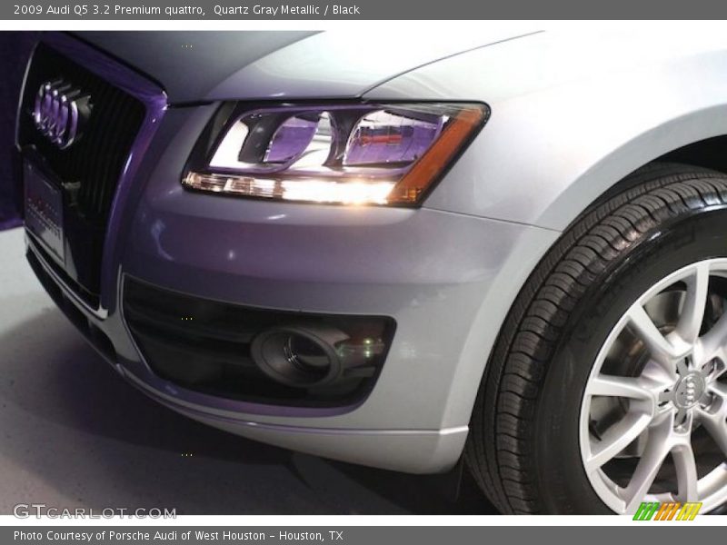 Quartz Gray Metallic / Black 2009 Audi Q5 3.2 Premium quattro
