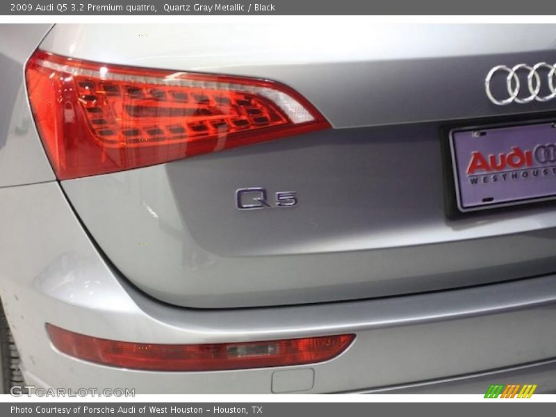 Quartz Gray Metallic / Black 2009 Audi Q5 3.2 Premium quattro
