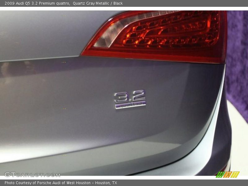 Quartz Gray Metallic / Black 2009 Audi Q5 3.2 Premium quattro