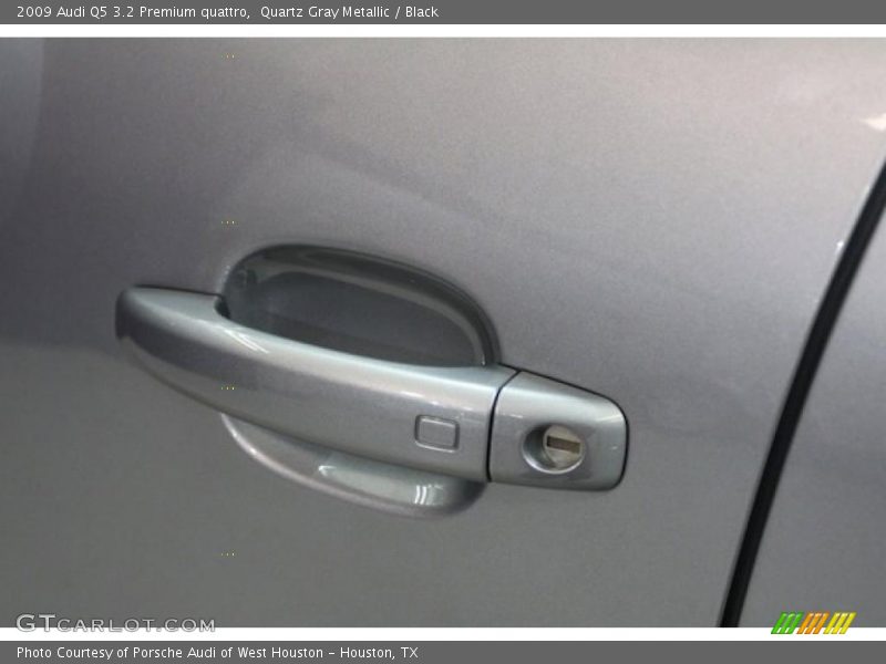 Quartz Gray Metallic / Black 2009 Audi Q5 3.2 Premium quattro