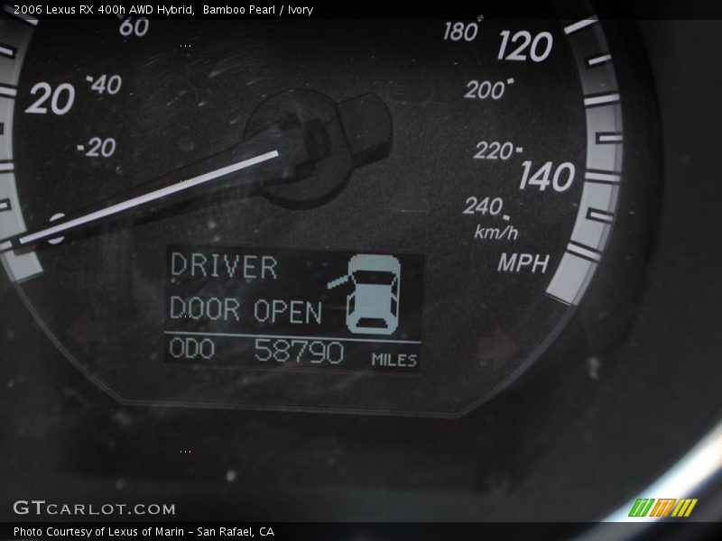Bamboo Pearl / Ivory 2006 Lexus RX 400h AWD Hybrid
