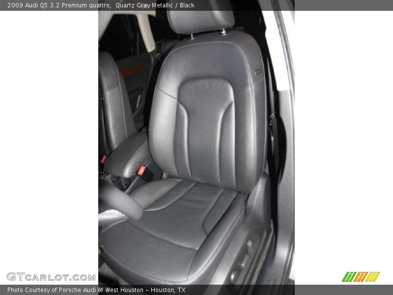 Quartz Gray Metallic / Black 2009 Audi Q5 3.2 Premium quattro