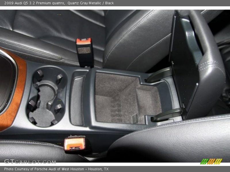 Quartz Gray Metallic / Black 2009 Audi Q5 3.2 Premium quattro