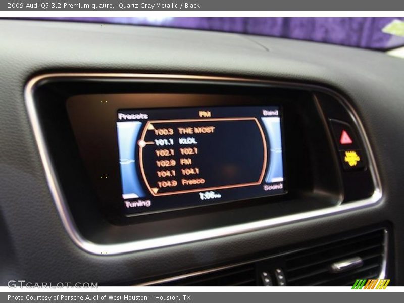 Quartz Gray Metallic / Black 2009 Audi Q5 3.2 Premium quattro