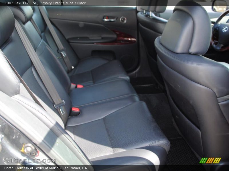 Smoky Granite Mica / Black 2007 Lexus GS 350
