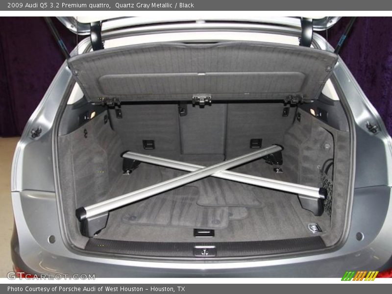 Quartz Gray Metallic / Black 2009 Audi Q5 3.2 Premium quattro