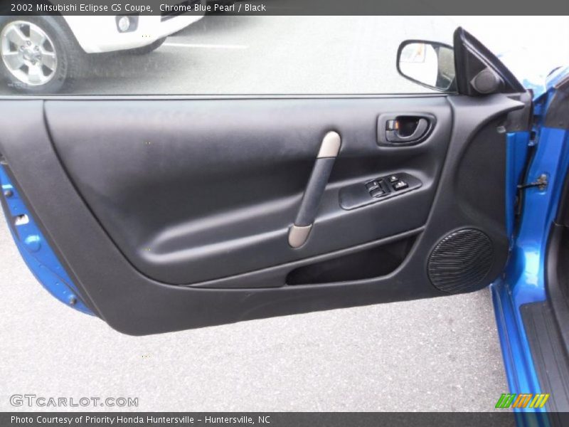 Chrome Blue Pearl / Black 2002 Mitsubishi Eclipse GS Coupe
