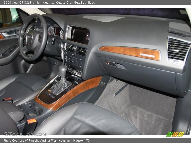 Quartz Gray Metallic / Black 2009 Audi Q5 3.2 Premium quattro