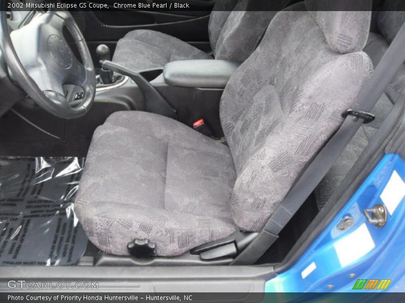 Chrome Blue Pearl / Black 2002 Mitsubishi Eclipse GS Coupe