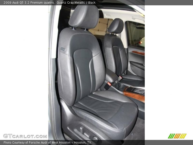 Quartz Gray Metallic / Black 2009 Audi Q5 3.2 Premium quattro