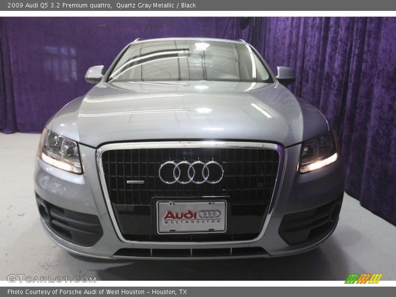 Quartz Gray Metallic / Black 2009 Audi Q5 3.2 Premium quattro