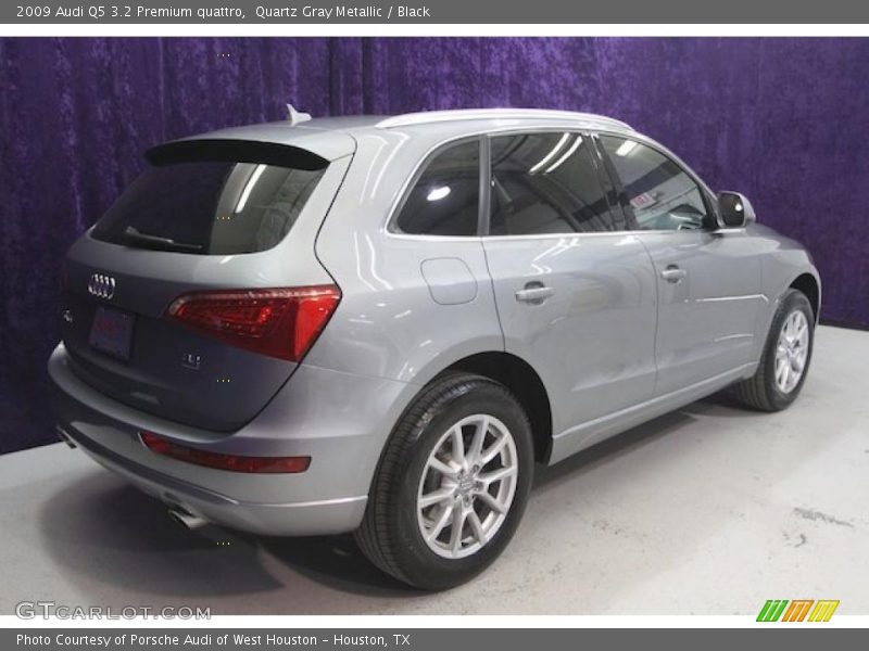 Quartz Gray Metallic / Black 2009 Audi Q5 3.2 Premium quattro