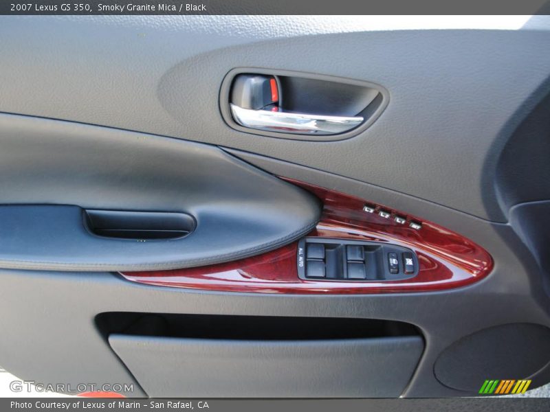 Smoky Granite Mica / Black 2007 Lexus GS 350