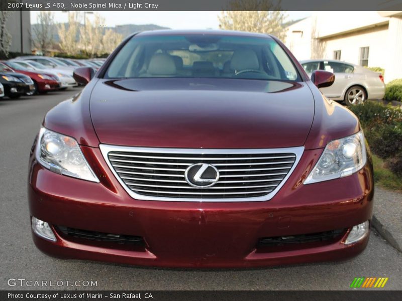 Noble Spinel Mica / Light Gray 2007 Lexus LS 460