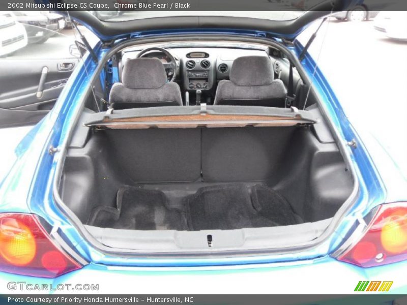 Chrome Blue Pearl / Black 2002 Mitsubishi Eclipse GS Coupe