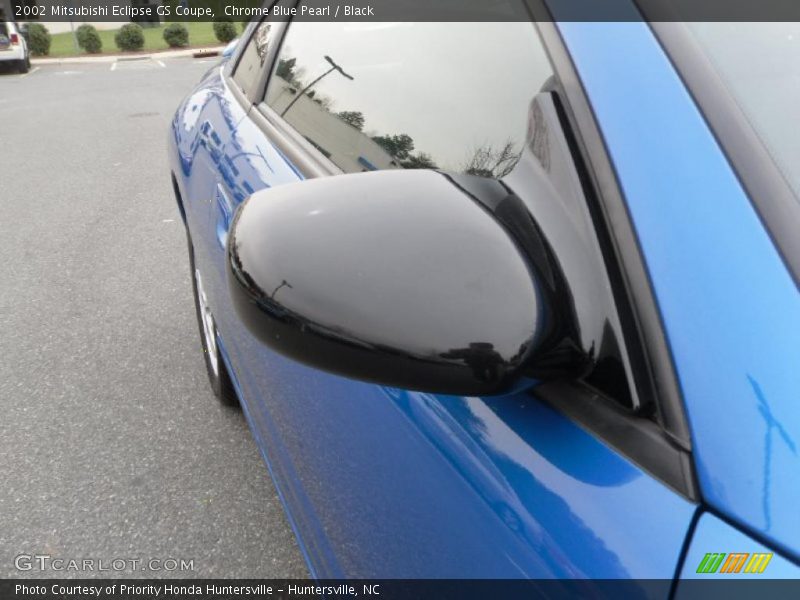 Chrome Blue Pearl / Black 2002 Mitsubishi Eclipse GS Coupe