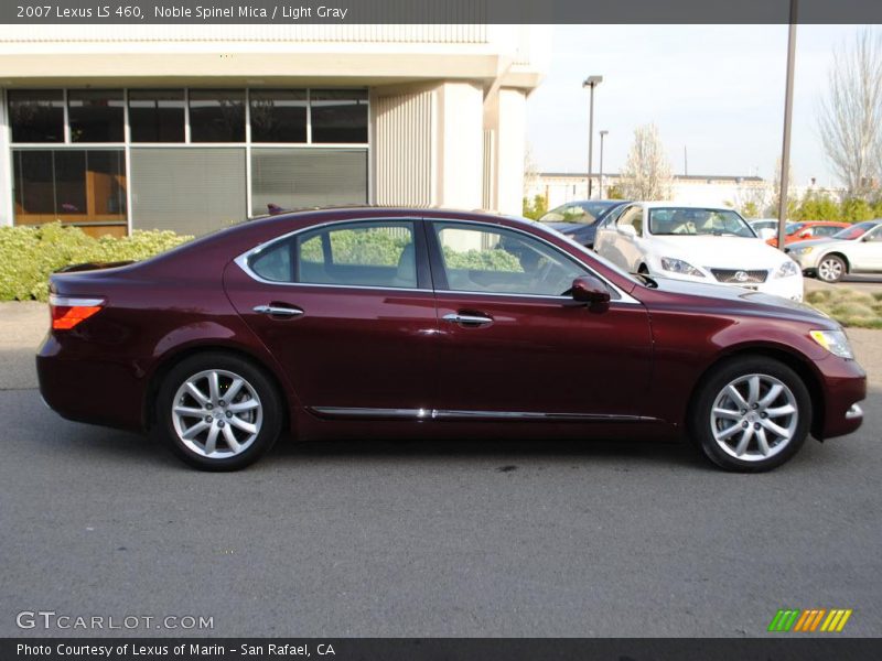 Noble Spinel Mica / Light Gray 2007 Lexus LS 460