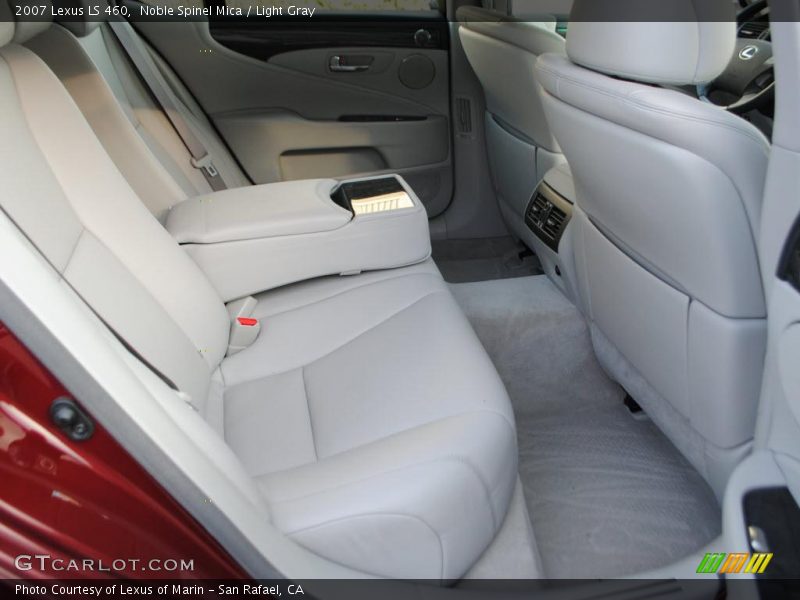 Noble Spinel Mica / Light Gray 2007 Lexus LS 460