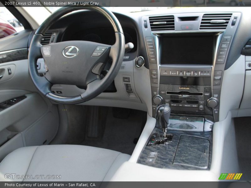 Noble Spinel Mica / Light Gray 2007 Lexus LS 460