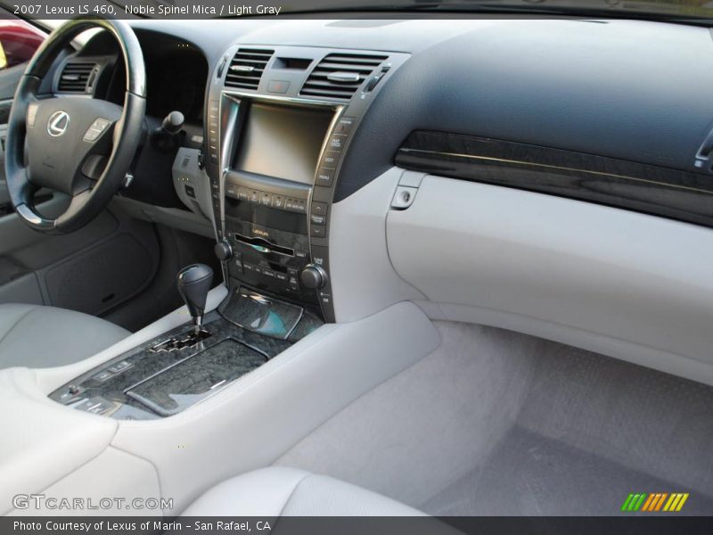 Noble Spinel Mica / Light Gray 2007 Lexus LS 460