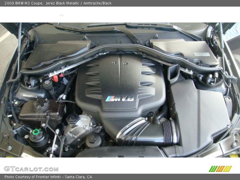 Jerez Black Metallic / Anthracite/Black 2009 BMW M3 Coupe