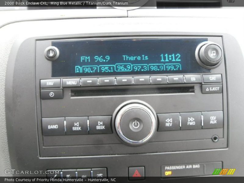 Ming Blue Metallic / Titanium/Dark Titanium 2008 Buick Enclave CXL