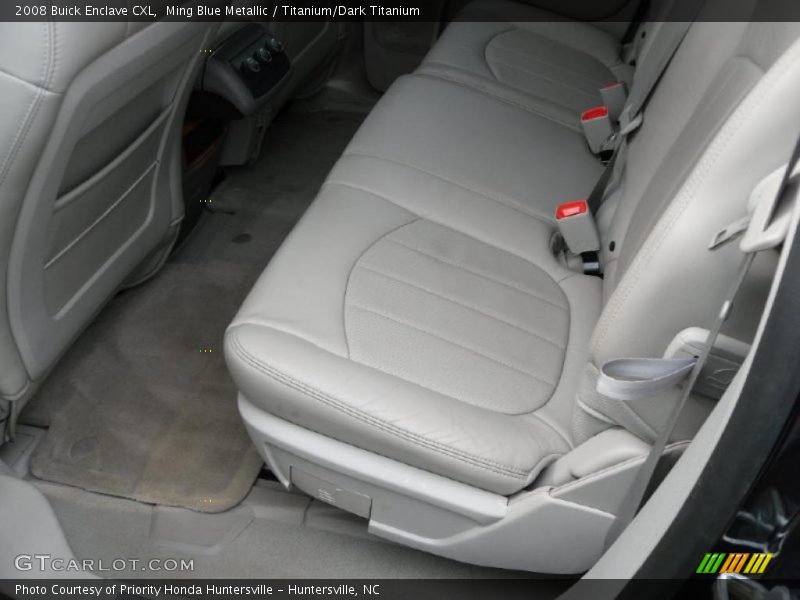 Ming Blue Metallic / Titanium/Dark Titanium 2008 Buick Enclave CXL