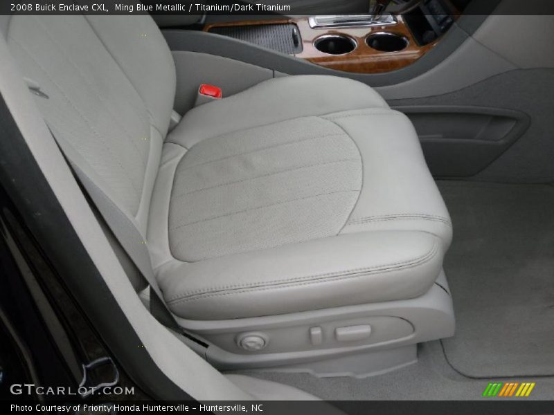 Ming Blue Metallic / Titanium/Dark Titanium 2008 Buick Enclave CXL