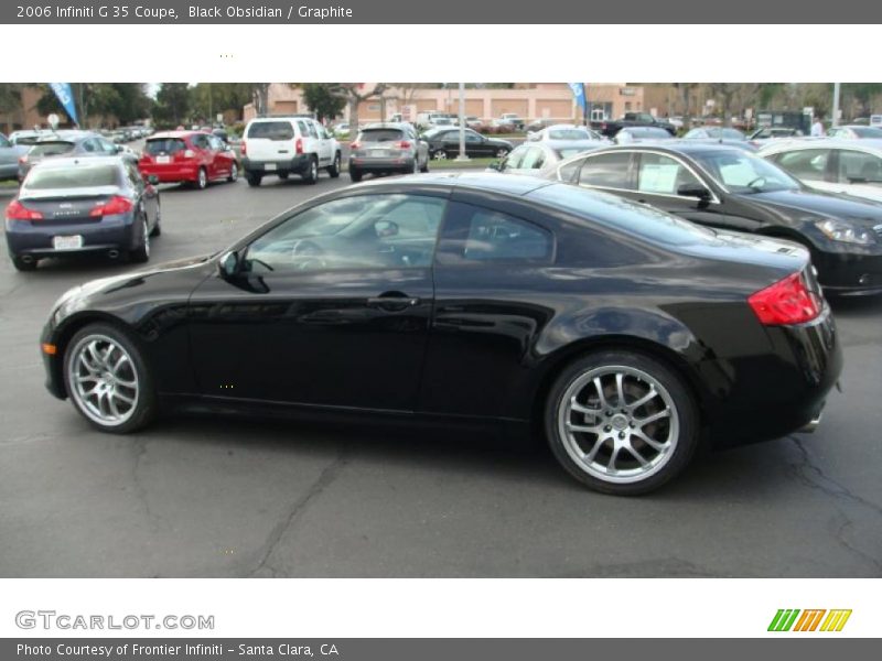 Black Obsidian / Graphite 2006 Infiniti G 35 Coupe