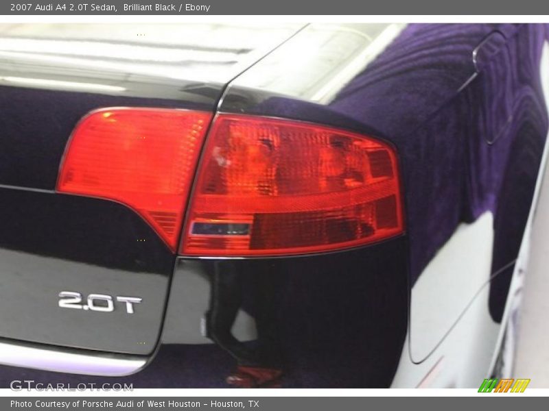 Brilliant Black / Ebony 2007 Audi A4 2.0T Sedan